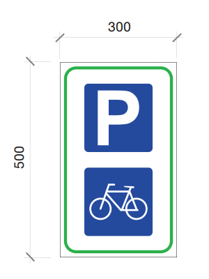 Safety Signs-Cycle track
